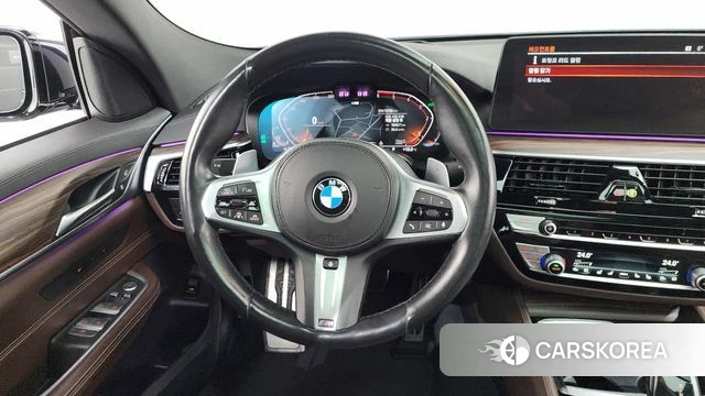 BMW 6 Series GT (G32) 2021 Черный из Кореи, фото 4