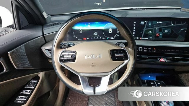Kia K8 Hybrid 2023 Белый из Кореи, фото 4