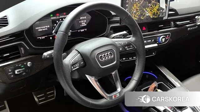 Audi S5 (B10) 2022 Белый из Кореи, фото 4