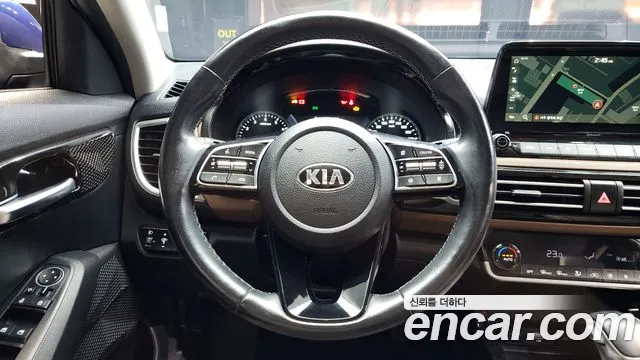 Kia Seltos 2020 Синий из Кореи, фото 4