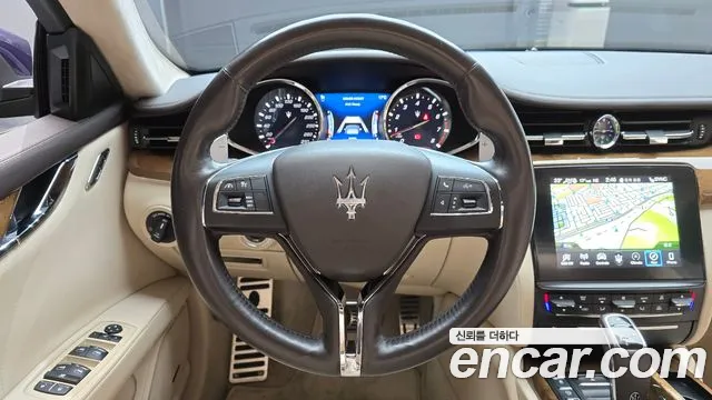 Maserati Quattroporte 2019 Синий из Кореи, фото 4