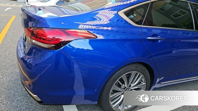 Genesis G80 2018 Синий из Кореи, фото 4