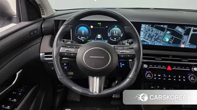 Hyundai The New Tucson Hybrid (NX4) 2024 Белый из Кореи, фото 4