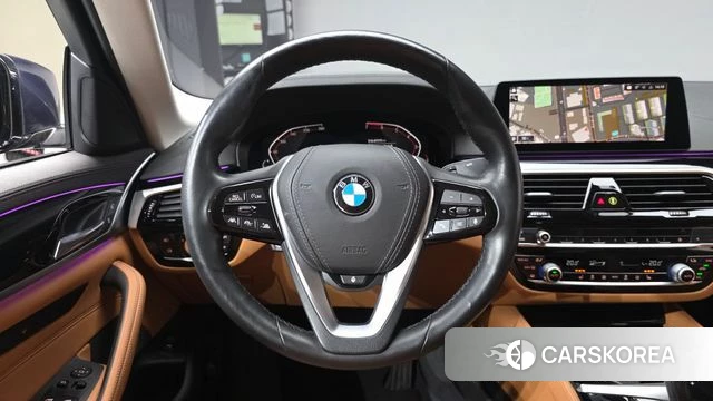 BMW 5 Series (G30) 2020 Синий из Кореи, фото 4