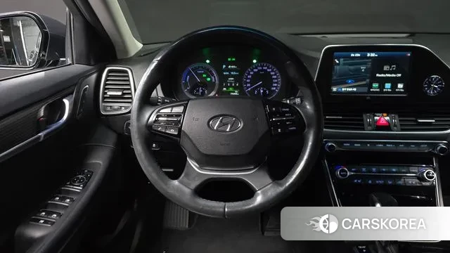 Hyundai Grandeur IG Hybrid 2018 Серый из Кореи, фото 4