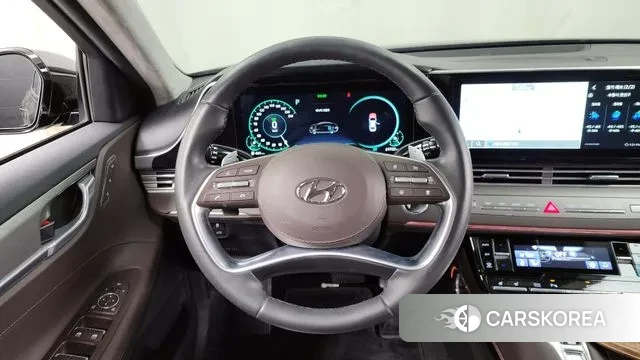 Hyundai The New Grandeur IG Hybrid 2022 Черный из Кореи, фото 4
