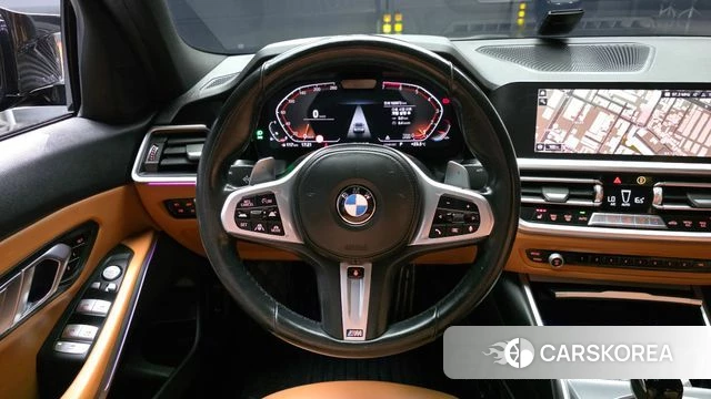 BMW 3 Series (G20) 2022 Черный из Кореи, фото 4