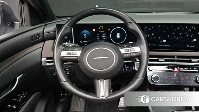 Hyundai The New Tucson Hybrid (NX4) 2024 Белый из Кореи, фото 4