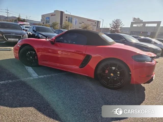 Porsche 718 Boxster 2018 Красный из Кореи, фото 4