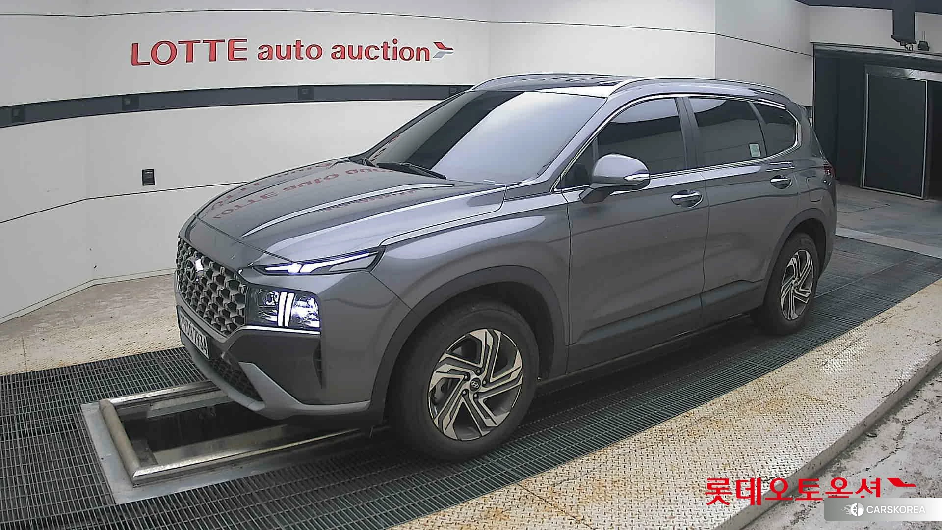 Hyundai Santa Fe 2022 Magnetic Grey Metallic из Кореи, фото 4
