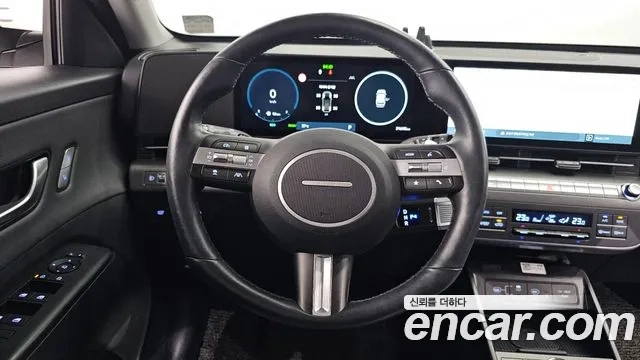 Hyundai Kona Hybrid (SX2) 2023 Белый из Кореи, фото 4