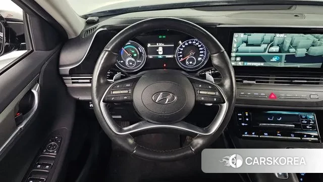 Hyundai The New Grandeur IG Hybrid 2021 Черный из Кореи, фото 4