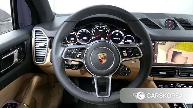 Porsche Cayenne (PO536) 2022 Серебристо-серый из Кореи, фото 4