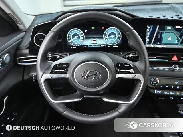 Hyundai Avante (CN7) 2023 Синий из Кореи, фото 4