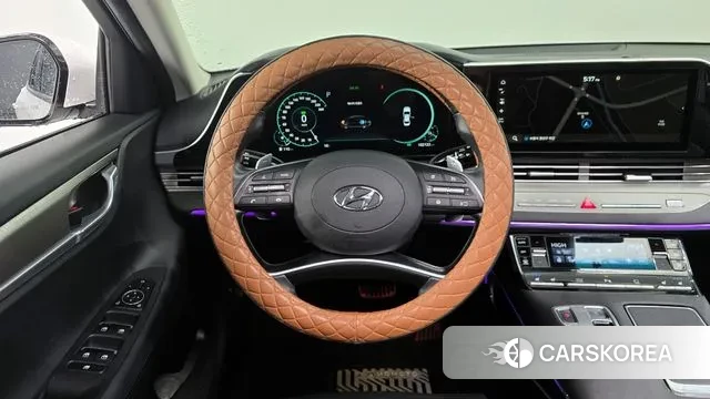 Hyundai The New Grandeur IG Hybrid 2020 Белый из Кореи, фото 4