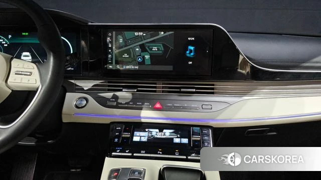 Hyundai The New Grandeur IG Hybrid 2022 Белый из Кореи, фото 4