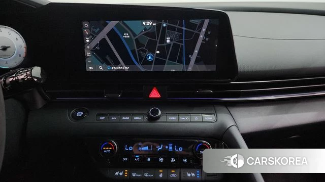 Hyundai Avante (CN7) 2022 Небесно-голубой из Кореи, фото 4