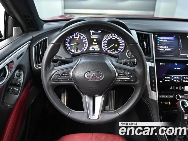 Infiniti Q60 (CV37) 2018 Красный из Кореи, фото 4