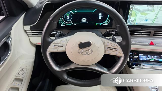 Hyundai The New Grandeur IG Hybrid 2022 Черный из Кореи, фото 4