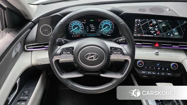 Hyundai Avante (CN7) 2020 Белый из Кореи, фото 4