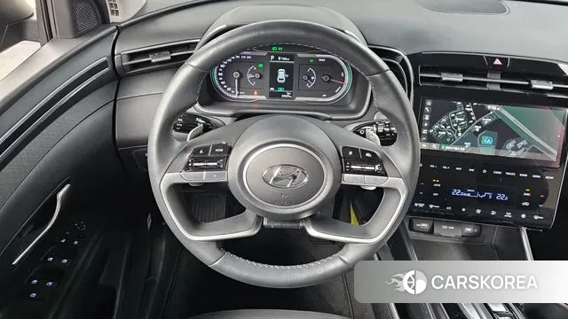 Hyundai Tucson Hybrid (NX4) 2023 Серый из Кореи, фото 4