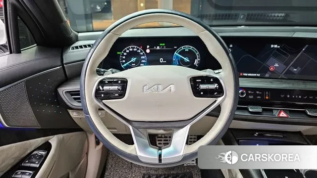 Kia K8 Hybrid 2023 Белый из Кореи, фото 4