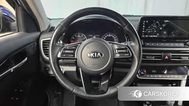 Kia Seltos 2021 Синий из Кореи, фото 4