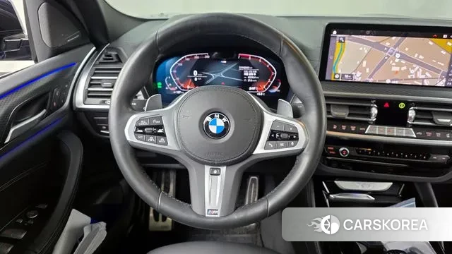 BMW X4 (G02) 2022 Синий из Кореи, фото 4