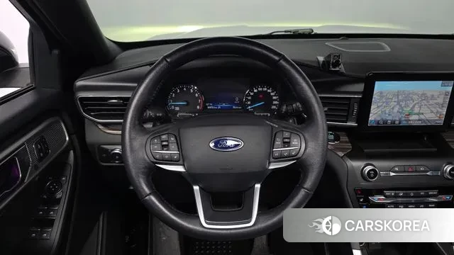 Ford Explorer 6th Generation 2020 Белый из Кореи, фото 4