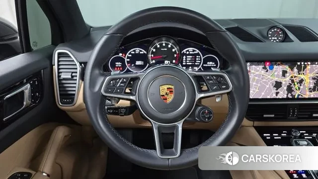 Porsche Cayenne (PO536) 2021 Серый из Кореи, фото 4