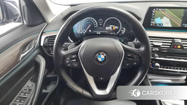 BMW 5 Series (G30) 2018 Синий из Кореи, фото 4