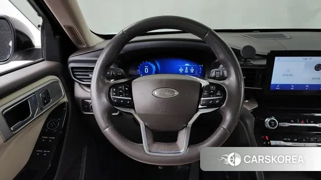 Ford Explorer 6th Generation 2022 Белый из Кореи, фото 4