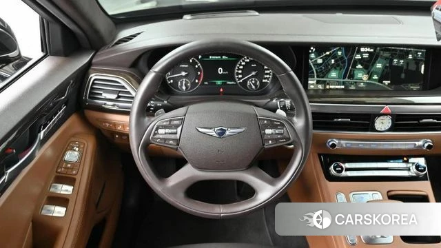 Genesis G90 2021 Черный из Кореи, фото 4