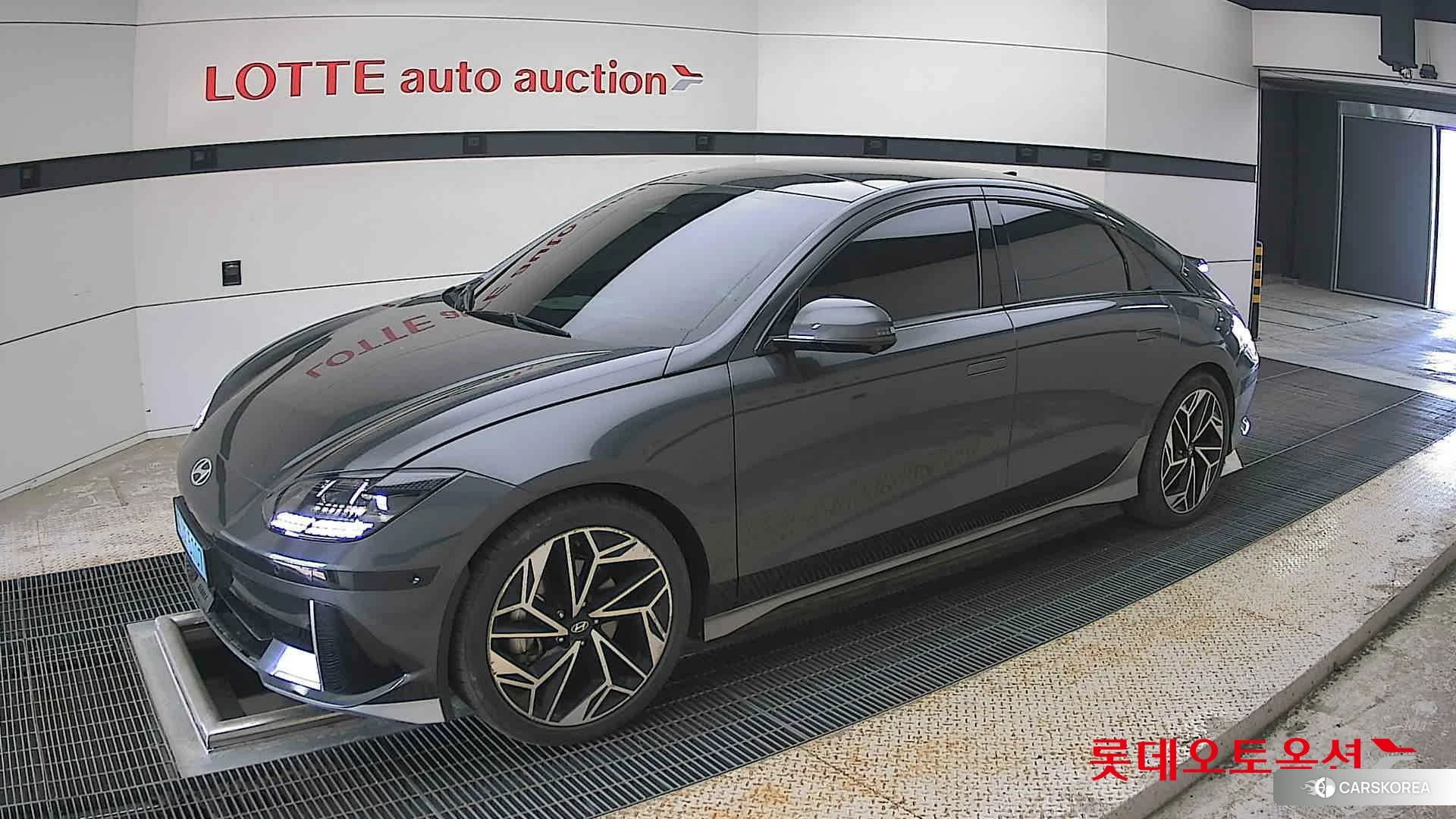 Hyundai IONIQ 6 2023 Nocturne Grey Metallic из Кореи, фото 4