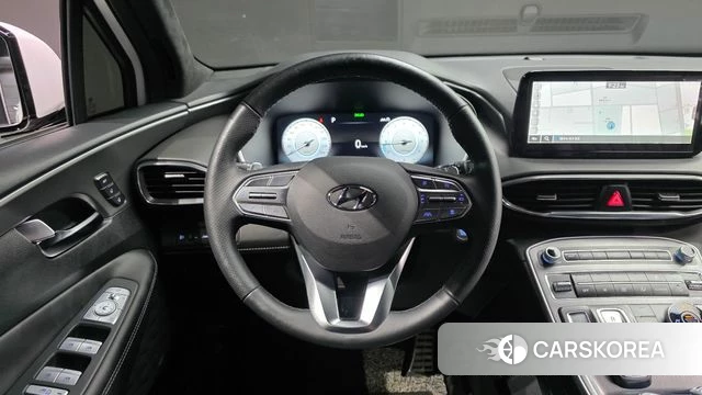Hyundai The New Santa Fe 2023 Белый из Кореи, фото 4