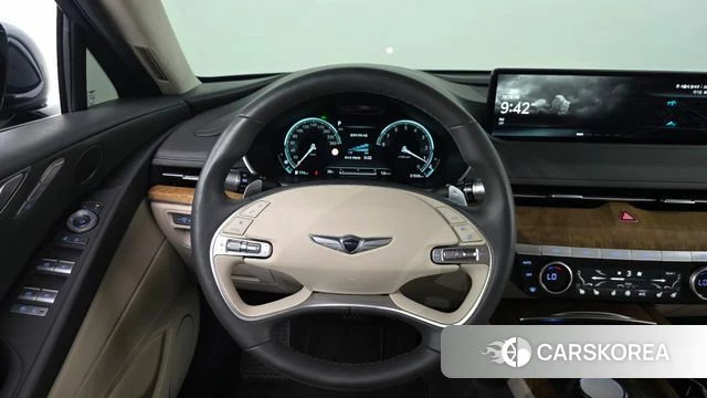 Genesis G80 (RG3) 2023 Темно-зеленый из Кореи, фото 4