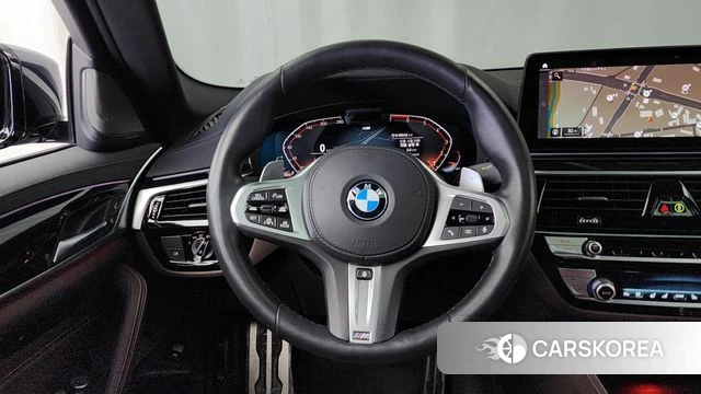 BMW 5 Series (G30) 2021 Черный из Кореи, фото 4