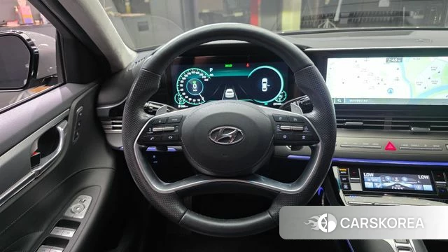 Hyundai The New Grandeur IG Hybrid 2021 Серебристо-серый из Кореи, фото 4
