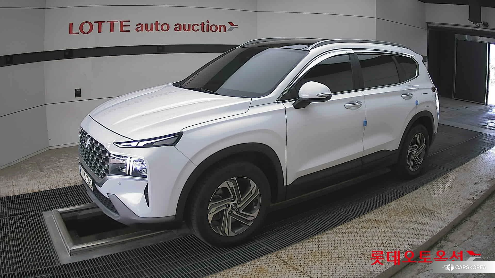 Hyundai Santa Fe 2021 Белый из Кореи, фото 4