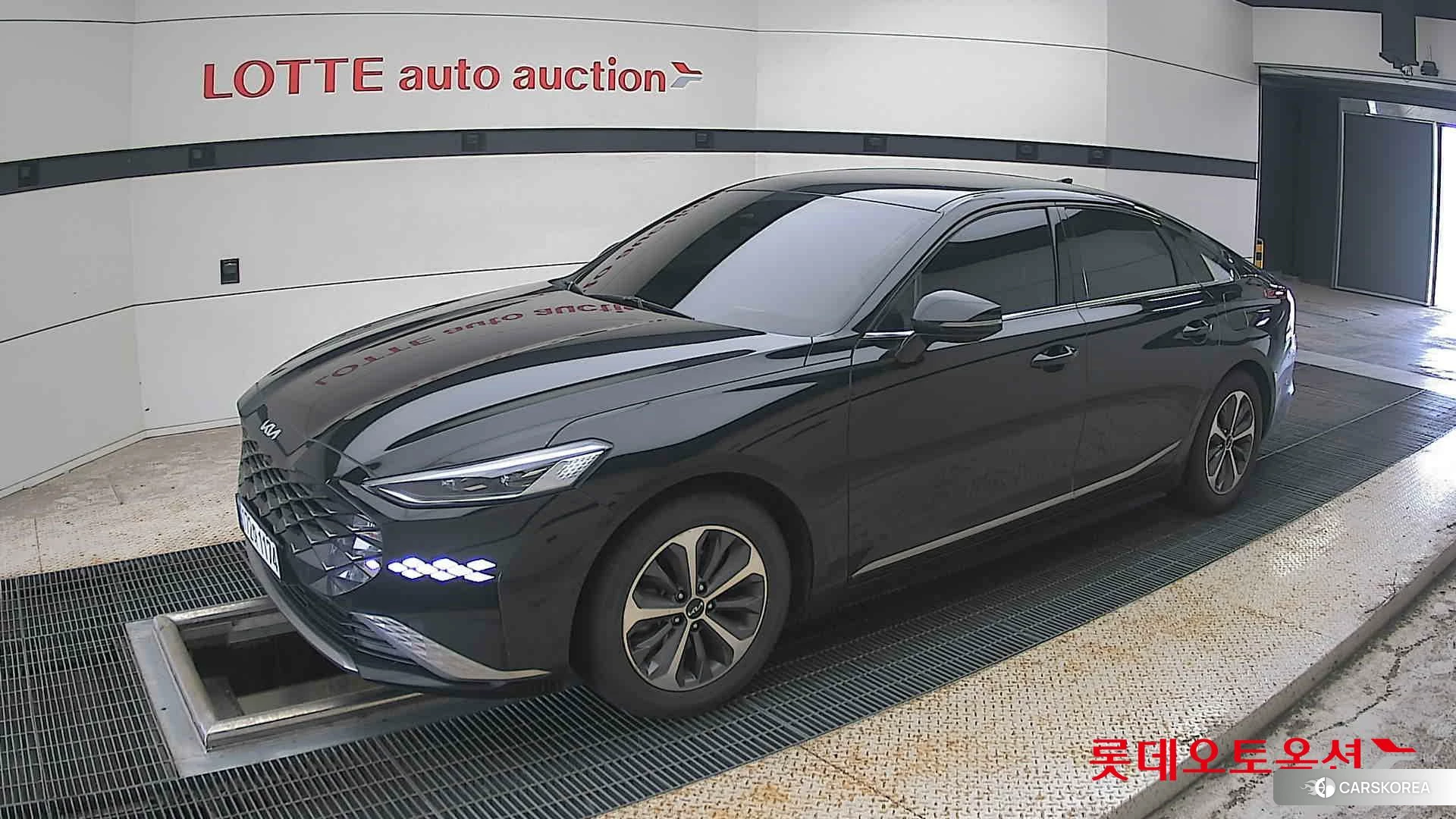 Kia K8 Hybrid 2023 Aurora Black Pearl из Кореи, фото 4
