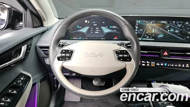 Kia EV6 2022 Синий из Кореи, фото 4
