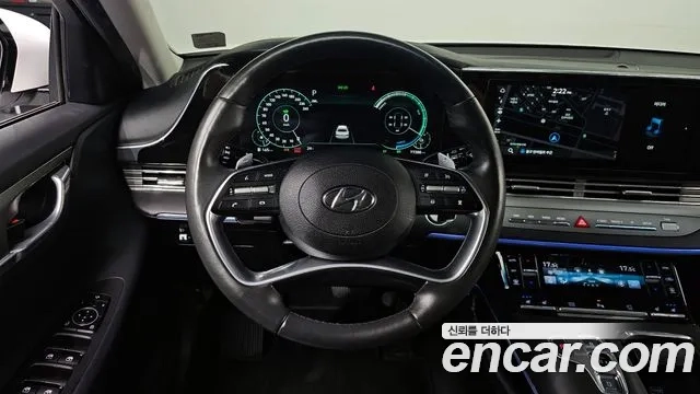 Hyundai The New Grandeur IG Hybrid 2020 Белый из Кореи, фото 4