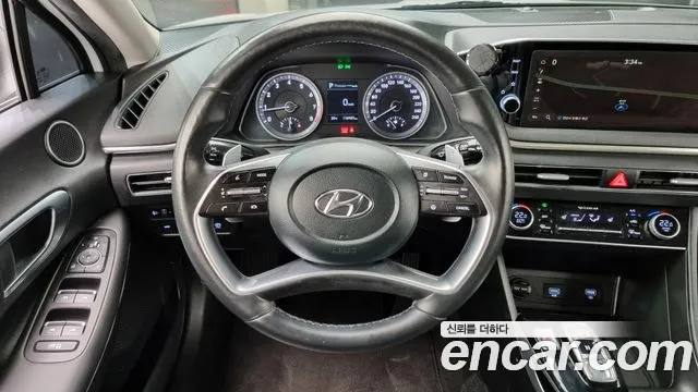 Hyundai Sonata (DN8) 2021 Белый из Кореи, фото 4