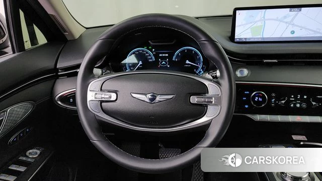 Genesis GV70 2021 Черный из Кореи, фото 4