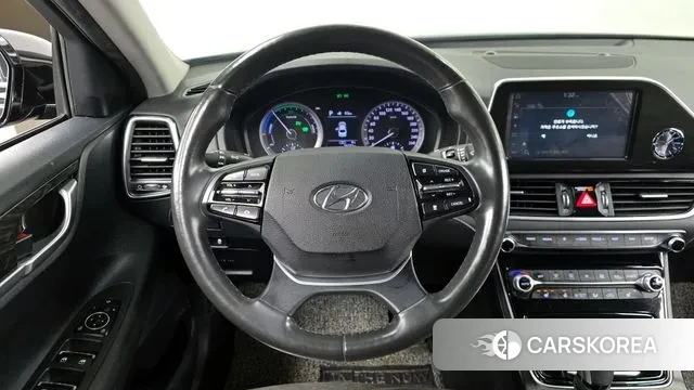 Hyundai Grandeur IG Hybrid 2018 Черный из Кореи, фото 4