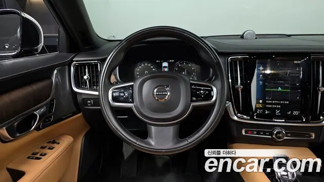 Volvo S90 2021 Черный из Кореи, фото 4