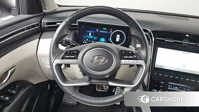 Hyundai Tucson Hybrid (NX4) 2022 Белый из Кореи, фото 4