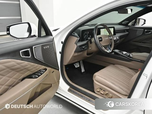 Kia K8 Hybrid 2024 Белый из Кореи, фото 4