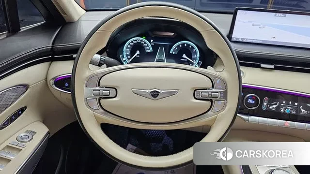 Genesis GV70 2022 Темно-зеленый из Кореи, фото 4