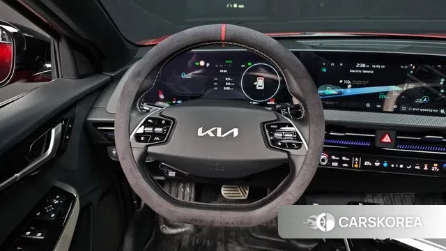 Kia EV6 2022 Красный из Кореи, фото 4